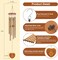 Wind Chimes for Outside,30" Large Deep Tone Sympathy Chimes, Memorial Loss of Loved One Mother Father, Meaningful Bereavement/Memorial/Sympathy Gift in Memory a one